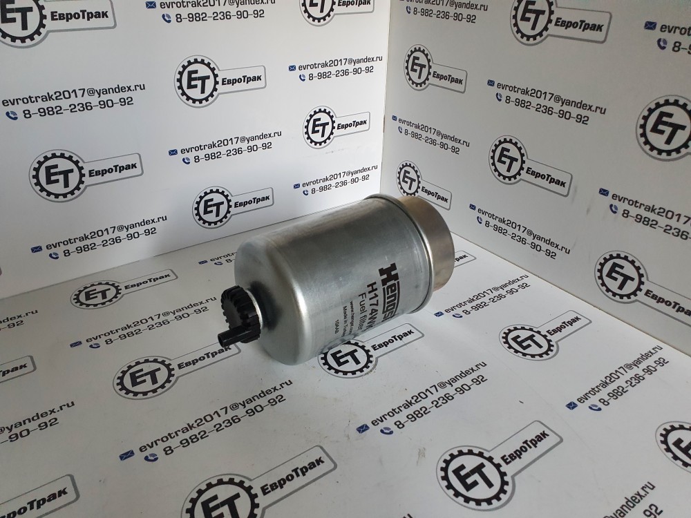 Фильтр топливный 151.6*83.3 втор.сепаратор со сливом Cat/Perkins/John Deere F2891515 P551424 KC381