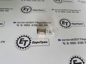 Лампа 24V P21/5W двухконтактная стоп-сигнала/заднего хода/ПТФ