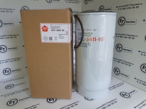 Фильтр топливный сепаратор со сливом 307.2*119.1 Komatsu Equipmen 6003194540 P550937