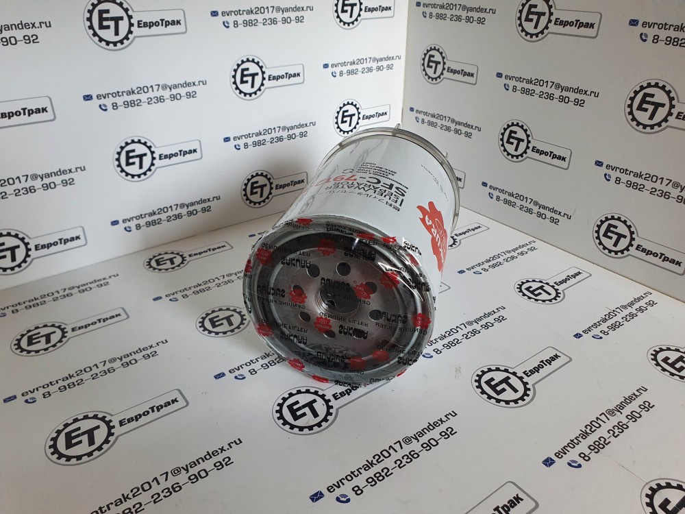 Фильтр топливный сепраратор со сливом 155*108 1'х14 10мкр R380/LC9SH 11LB20310 EK1039 P551855